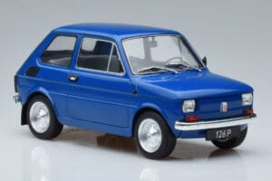 Fiat 126P Modrý MCG 1:18 MCG18324 Kov – obrázok 4 z 6