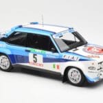 Fiat 131 Abarth #5 Team Fiat Works Rally Portugal 1980 Kyosho 1:18 08376A Kov - image 6 of 8