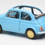 Fiat Nuova 500 Celeste Modrý Kyosho 1:18 08966LB - image 7 of 8