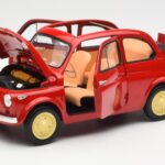Fiat Nuova 500 Coral Červený Kyosho 1:18 08966R - image 2 of 8