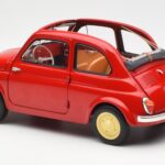Fiat Nuova 500 Coral Červený Kyosho 1:18 08966R - image 7 of 8