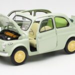 Fiat Nuova 500 Clear Zelený Kyosho 1:18 08966LG - image 2 of 8