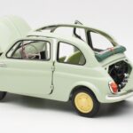 Fiat Nuova 500 Clear Zelený Kyosho 1:18 08966LG - image 5 of 8