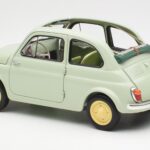 Fiat Nuova 500 Clear Zelený Kyosho 1:18 08966LG - image 7 of 8