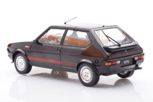 Fiat Ritmo TC 125 Abarth Čierny MCG 1:18 MCG18418 Kov – obrázok 5 z 6