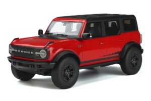 Ford Bronco 4-Door Wildtrak Červený GT Spirit 1:18 GT360