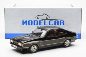 Ford Capri Mk2 X-Pack Čierny MCG 1:18 MCG18348 Kov – obrázok 6 z 6