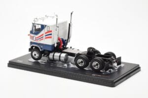 Ford CL 9000 Biely Modrý IXO 1:43 TR177 Kov – obrázok 2 z 4