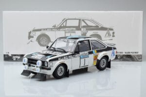 Ford Escort RS 1800 Allied Polymer #1 T. Makinen / H. Liddon Winner RAC Rally 1975 Minichamps 1:18 100758401 Kov – obrázok 8 z 8