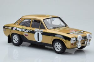 Ford Escort Mk1 RS1600 Night Version #1 R. Clark / J. Porter Rally Wales 1972 IXO 1:18 18RMC100 Kov – obrázok 4 z 6