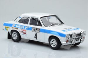 Ford Escort Mk1 RS1600 Night Version #4 R. Clark / T. Mason RAC Rally 1972 IXO 1:18 18RMC101 Kov – obrázok 4 z 6