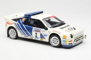 Ford RS200 Gr.B #2 S. Blomqvist / B. Berglund Lombard RAC Rally 1986 Otto 1:18 OT679 Živica – obrázok 4 z 6