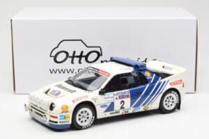 Ford RS200 Gr.B #2 S. Blomqvist / B. Berglund Lombard RAC Rally 1986 Otto 1:18 OT679 Živica – obrázok 6 z 6