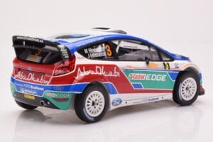 Ford Fiesta RS WRC Ford Abu Dhabi #3 M. Hirvonen / J. Lehtinen Winner Rally Australia 2011 Minichamps 1:18 151110803 Kov – obrázok 2 z 6