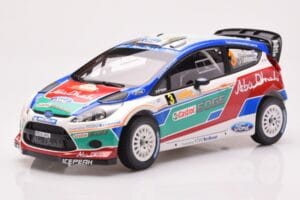 Ford Fiesta RS WRC Ford Abu Dhabi #3 M. Hirvonen / J. Lehtinen Winner Rally Australia 2011 Minichamps 1:18 151110803