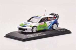 Ford Focus RS WRC #4 R. Kresta / J. Tomanek Rally Monte Carlo 2005 Minichamps 1:43 400058404 Kov – obrázok 2 z 4