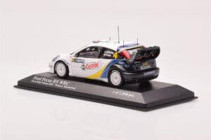 Ford Focus RS WRC #4 M. Martin / M. Park Neste Rally Finland Winners 2003 Minichamps 1:43 400038304 Kov – obrázok 3 z 4