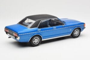 Ford Granada Mk1 Metalická Modrá Matná Čierna MCG 1:18 MCG18394 Kov – obrázok 2 z 6