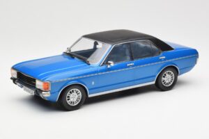 Ford Granada Mk1 Metalická Modrá Matná Čierna MCG 1:18 MCG18394
