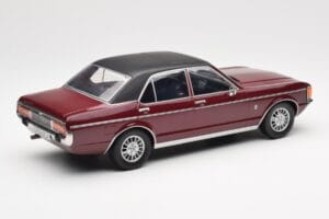 Ford Granada Mk1 Metalická Tmavo Červená Matná Čierna MCG 1:18 MCG18393 Kov – obrázok 2 z 6