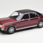 Ford Granada Mk1 Metalická Tmavo Červená Matná Čierna MCG 1:18 MCG18393
