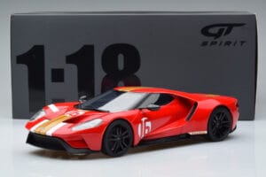 Ford GT Alan Mann Heritage Edition Červený GT Spirit 1:18 GT882 Živica – obrázok 6 z 6