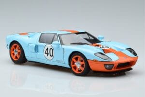 Ford GT Gulf Livery AUTOart 1:18 80513 Kov – obrázok 5 z 8