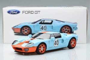 Ford GT Gulf Livery AUTOart 1:18 80513 Kov – obrázok 8 z 8