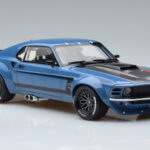 Ford Mustang Boss Cobra Ruffian Cars Modrý GT Spirit 1:18 - image 4 of 6