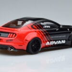 Ford Mustang S550 LB Works Liberty Walk Advan GT Spirit 1:18 KJ035 Živica - image 2 of 6