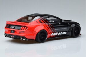 Ford Mustang S550 LB Works Liberty Walk Advan GT Spirit 1:18 KJ035 Živica – obrázok 2 z 6