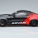 Ford Mustang S550 LB Works Liberty Walk Advan GT Spirit 1:18 KJ035 Živica - image 3 of 6