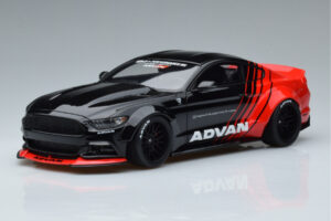 Ford Mustang S550 LB Works Liberty Walk Advan GT Spirit 1:18 KJ035 Živica