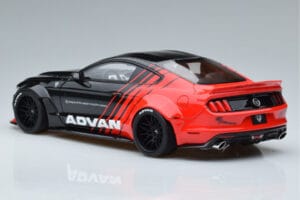Ford Mustang S550 LB Works Liberty Walk Advan GT Spirit 1:18 KJ035 Živica – obrázok 5 z 6