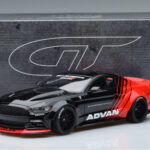 Ford Mustang S550 LB Works Liberty Walk Advan GT Spirit 1:18 KJ035 Živica - image 6 of 6