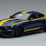 Ford Mustang S550 Shelby Super Snake Modrý GT Spirit 1:18