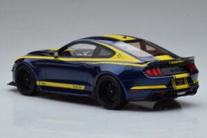 Ford Mustang S550 Shelby Super Snake Modrý GT Spirit 1:18 GT871 Živica – obrázok 5 z 6