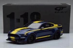 Ford Mustang S550 Shelby Super Snake Modrý GT Spirit 1:18 GT871 Živica – obrázok 6 z 6