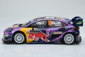 Ford Puma Rally1 WRC #16 A. Fourmaux / A. Coria Rally Monte Carlo 2022 IXO 1:18 18RMC111 Kov – obrázok 3 z 6