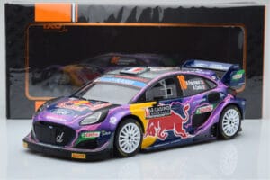 Ford Puma Rally1 WRC #16 A. Fourmaux / A. Coria Rally Monte Carlo 2022 IXO 1:18 18RMC111 Kov – obrázok 6 z 6