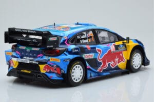 Ford Puma Rally1 WRC #7 P-L. Loubet / N. Gilsoul Rally Sweden 2023 IXO 1:18 18RMC154B Kov – obrázok 2 z 6