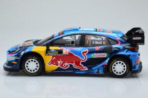 Ford Puma Rally1 WRC #7 P-L. Loubet / N. Gilsoul Rally Sweden 2023 IXO 1:18 18RMC154B Kov – obrázok 3 z 6