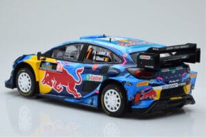 Ford Puma Rally1 WRC #7 P-L. Loubet / N. Gilsoul Rally Sweden 2023 IXO 1:18 18RMC154B Kov – obrázok 5 z 6