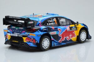 Ford Puma Rally1 WRC #8 O. Tanak / M. Jarveoja Winner Rally Sweden 2023 IXO 1:18 18RMC154A Kov – obrázok 2 z 6