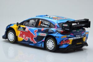 Ford Puma Rally1 WRC #8 O. Tanak / M. Jarveoja Winner Rally Sweden 2023 IXO 1:18 18RMC154A Kov – obrázok 5 z 6