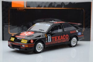 Ford Sierra RS500 Cosworth Texaco #7 K. Ludwig / K. Niedzwiedz / T. Boutsen 24 Hours of Spa 1987 IXO 1:18 18RMC051B Kov – obrázok 6 z 6