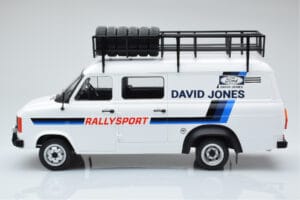 Ford Transit Mk2 Van Team David Jones Rally Assistance IXO 1:18 18RMC033XE Kov – obrázok 3 z 6