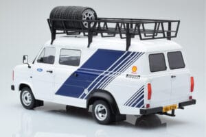Ford Transit Mk2 Van Team Ford Rally Assistance IXO 1:18 18RMC058XE Kov – obrázok 5 z 6