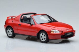 Honda CRX Del Sol VTi Spider Červený Otto 1:18 OT415 Živica – obrázok 4 z 6