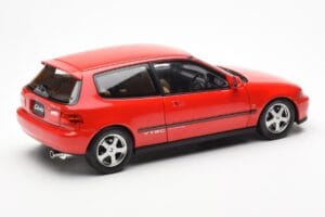 Honda Civic EG6 VTEC Červený LCD 1:18 LCD18018-RE Kov – obrázok 4 z 11